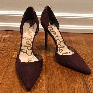 Sam Edelman Purple Heels